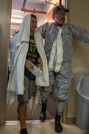 UMMC Decontamination Drill 2014