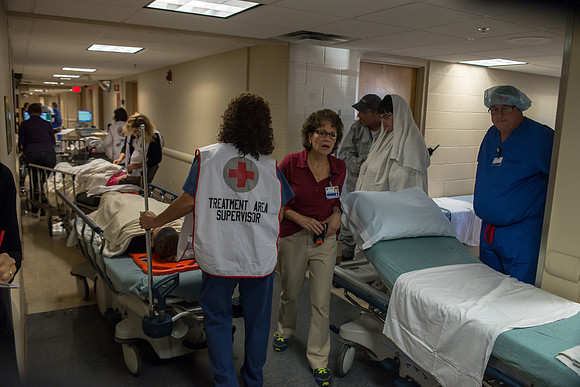 UMMC Decontamination Drill 2014