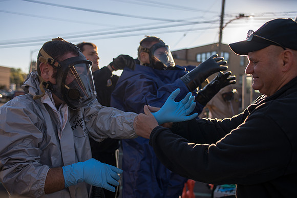 UMMC Decontamination Drill 2014