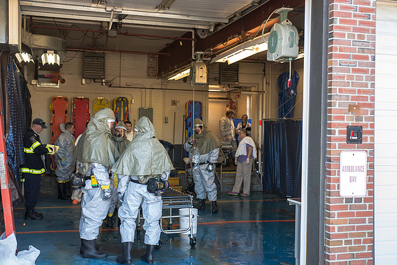 UMMC Decontamination Drill 2014