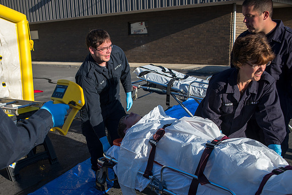 UMMC Decontamination Drill 2014