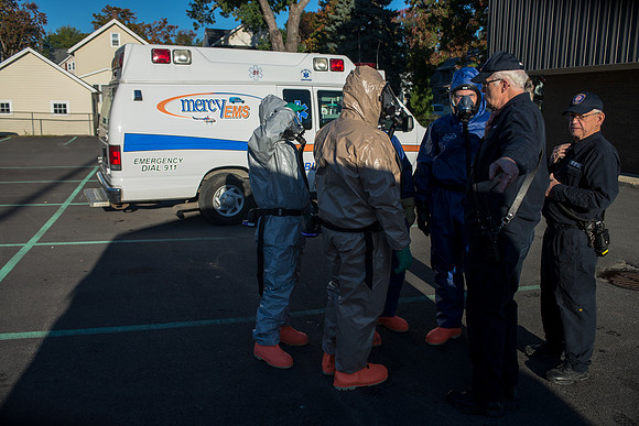 UMMC Decontamination Drill 2014