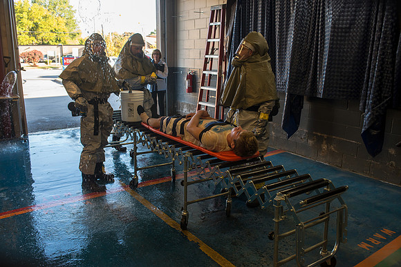 UMMC Decontamination Drill 2014