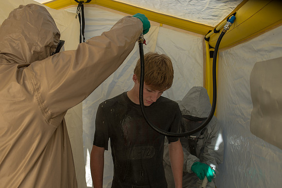 UMMC Decontamination Drill 2014