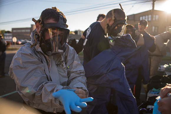 UMMC Decontamination Drill 2014