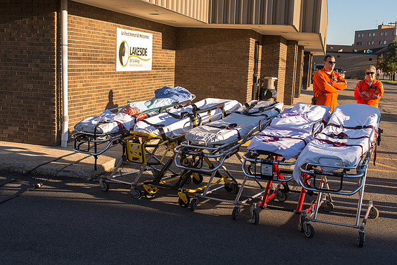 UMMC Decontamination Drill 2014