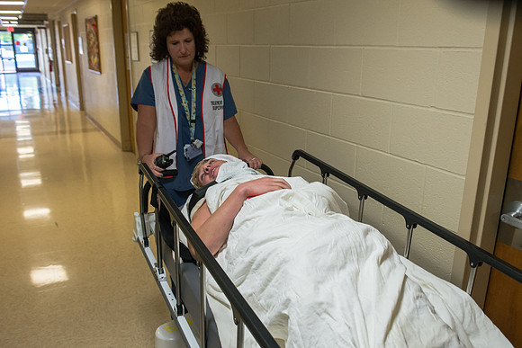 UMMC Decontamination Drill 2014