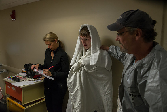 UMMC Decontamination Drill 2014