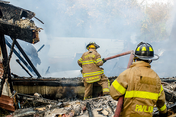 Telephone Road, Pavilion Fire Oct. 9