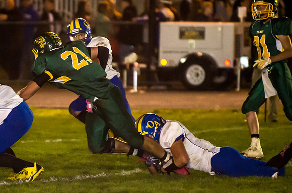 Football, Oakfield-Alabama at Alexander Oct. 11 2014