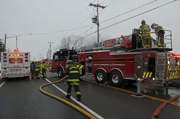 Fire 1363 Broadway Darien Fire