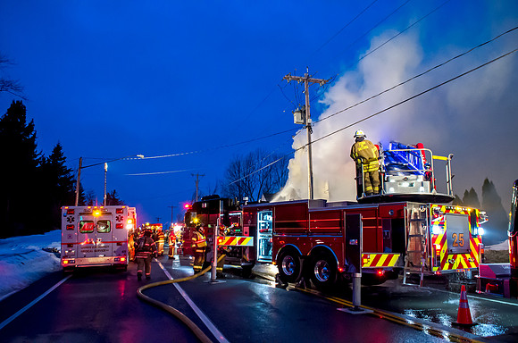 Fire 1363 Broadway Darien Fire