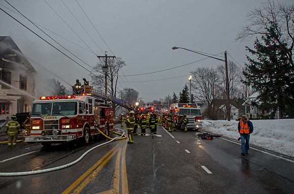 Fire 1363 Broadway Darien Fire