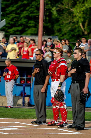 Batavia Muckdogs vs. Auburn Doubledays, July 4 2013