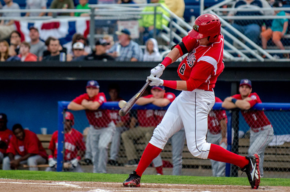 Batavia Muckdogs vs. Auburn Doubledays, July 4 2013