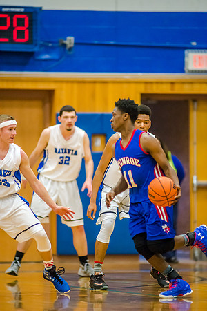 Batavia Blue Devils Beats Monroe in Section V Playoff Feb. 20 2016