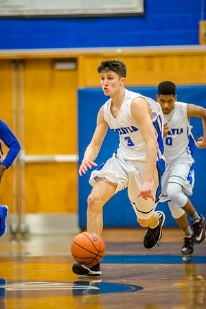Batavia Blue Devils Beats Monroe in Section V Playoff Feb. 20 2016