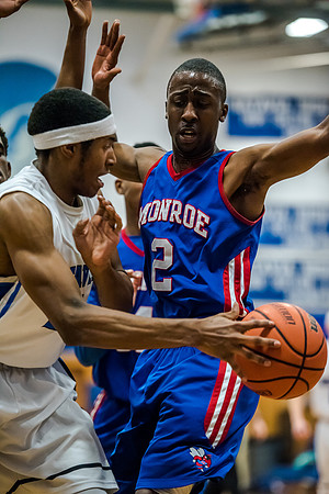 Batavia Blue Devils Beats Monroe in Section V Playoff Feb. 20 2016