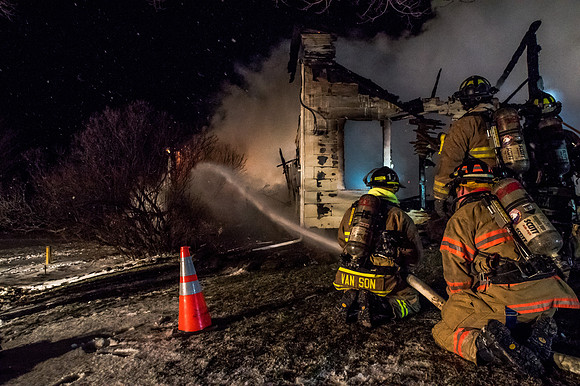 Molasses Hill Road, Bethany, Fire, Jan 3 2016