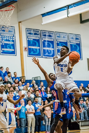 Batavia Blue Devils Beats Monroe in Section V Playoff Feb. 20 2016