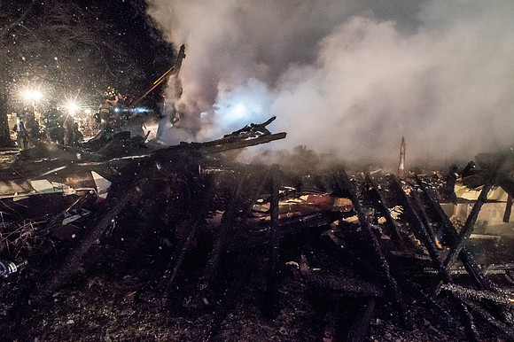 Molasses Hill Road, Bethany, Fire, Jan 3 2016