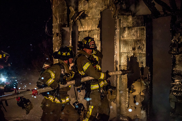 Molasses Hill Road, Bethany, Fire, Jan 3 2016