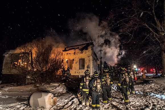 Molasses Hill Road, Bethany, Fire, Jan 3 2016