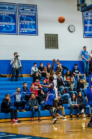 Batavia Blue Devils Beats Monroe in Section V Playoff Feb. 20 2016