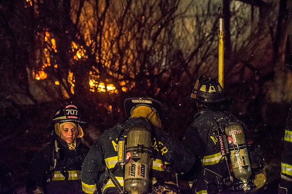 Molasses Hill Road, Bethany, Fire, Jan 3 2016