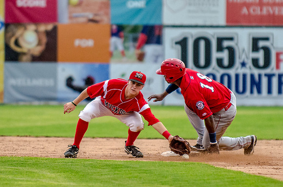 Batavia Muckdogs vs. Auburn Doubledays, July 4 2013