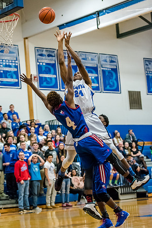 Batavia Blue Devils Beats Monroe in Section V Playoff Feb. 20 2016