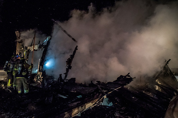 Molasses Hill Road, Bethany, Fire, Jan 3 2016