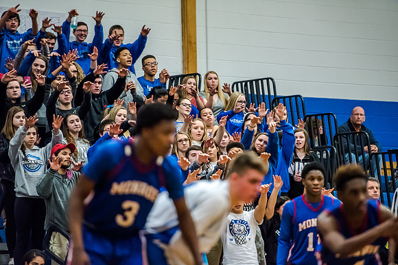 Batavia Blue Devils Beats Monroe in Section V Playoff Feb. 20 2016
