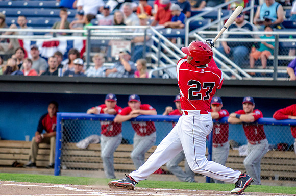 Batavia Muckdogs vs. Auburn Doubledays, July 4 2013