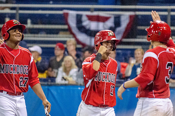 Batavia Muckdogs vs. Auburn Doubledays, July 4 2013