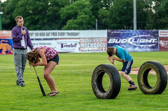Batavia Muckdogs vs. Auburn Doubledays, July 4 2013