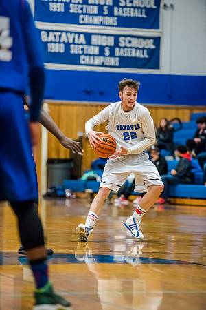 Batavia Blue Devils Beats Monroe in Section V Playoff Feb. 20 2016