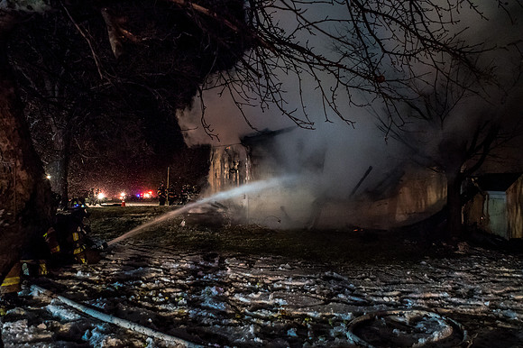 Molasses Hill Road, Bethany, Fire, Jan 3 2016