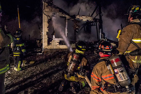 Molasses Hill Road, Bethany, Fire, Jan 3 2016