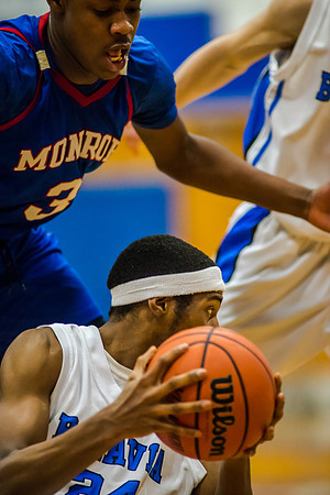 Batavia Blue Devils Beats Monroe in Section V Playoff Feb. 20 2016