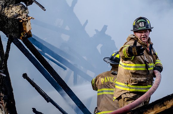 Telephone Road, Pavilion Fire Oct. 9
