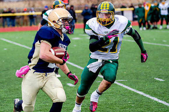 Alexander v Notre Dame Section V Playoff Oct 26 2013