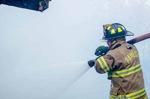 Telephone Road, Pavilion Fire Oct. 9