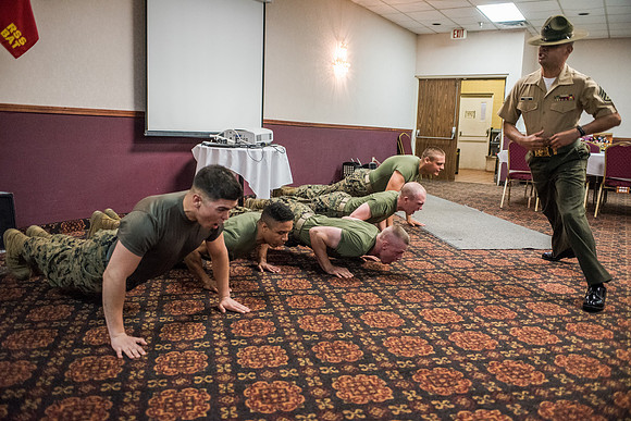 Family Night for Marine Recruits in Batavia, NY