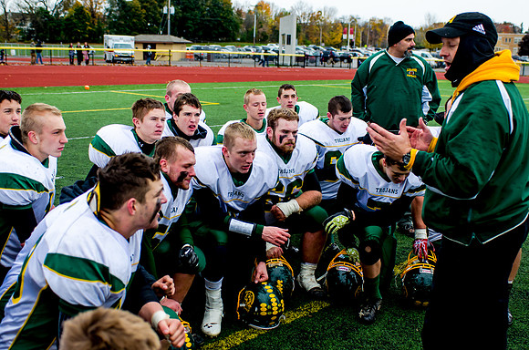 Alexander v Notre Dame Section V Playoff Oct 26 2013