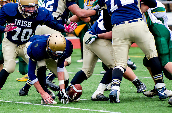 Alexander v Notre Dame Section V Playoff Oct 26 2013