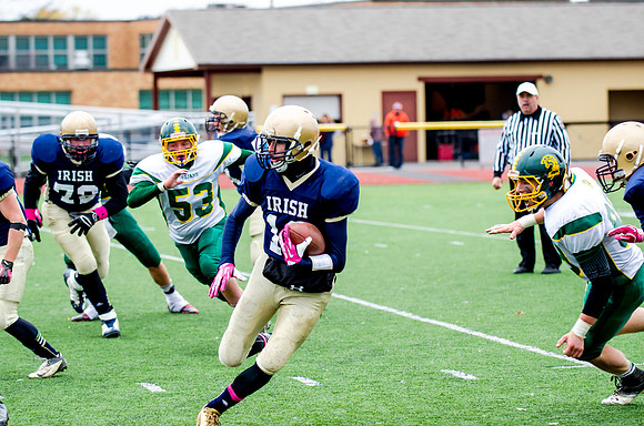Alexander v Notre Dame Section V Playoff Oct 26 2013