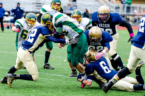 Alexander v Notre Dame Section V Playoff Oct 26 2013