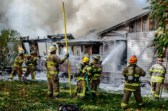 Telephone Road, Pavilion Fire Oct. 9