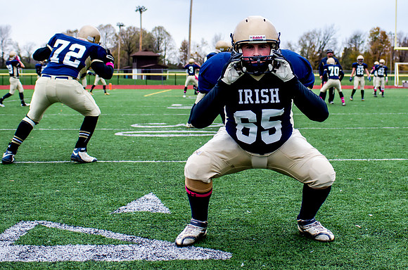 Alexander v Notre Dame Section V Playoff Oct 26 2013
